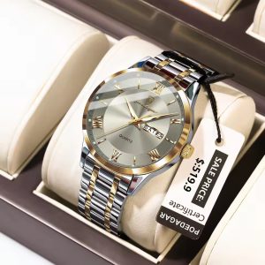 Round Quartz Watch for Men & Women