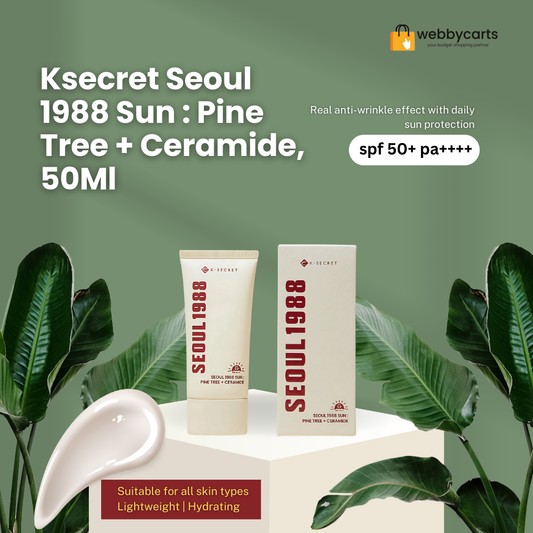 K-Secret Seoul 1988 Sun - Pine Tree + Ceramide - 50 ML