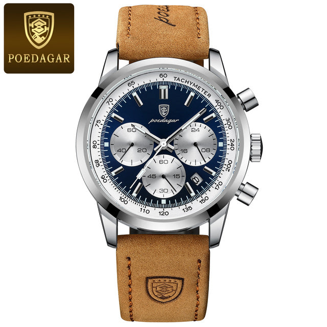 POEDAGAR: Fashionable luxury Quartz Watch