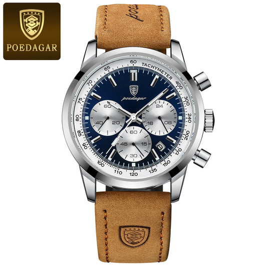 POEDAGAR: Fashionable luxury Quartz Watch