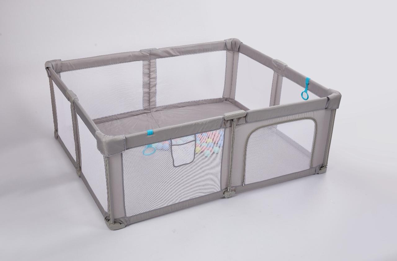 Kids Play Pen Oxford Fabric Baby Toddler Big Fence Safty Children Activity Area Playpen 150x180 cm
