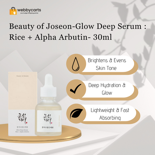 Beauty of Joseon – Glow Deep Serum : Rice + Alpha Arbutin – 30ml